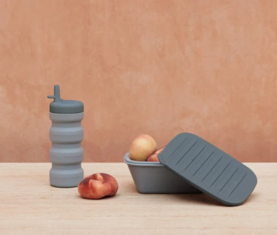 Liewood Jose On-The-Go Set - Sea Blue/Whale Blue Mix