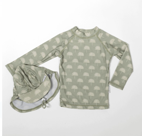 Protective Swimwear Rashguard and Flap Sets - So Sage