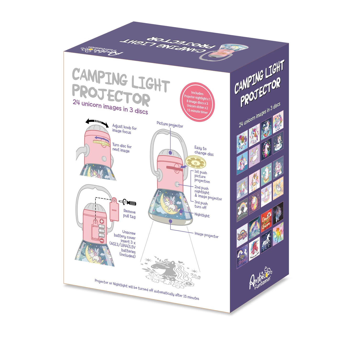 Unicorn Campling Light Projector