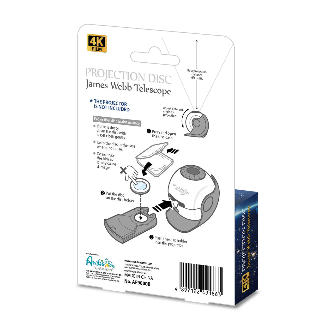 Projection Disc (James Webb Telescope)