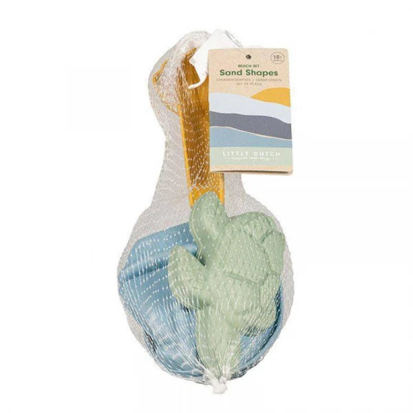 Sand Toy 3-Piece Beach Set - Ocean Dreams Blue