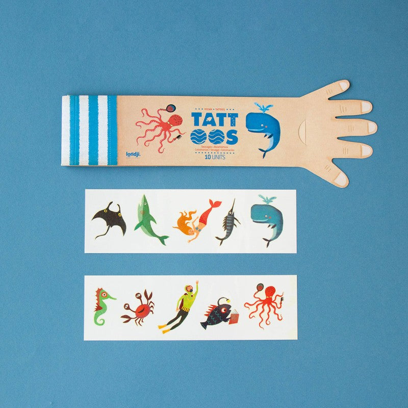 Ocean tattoos