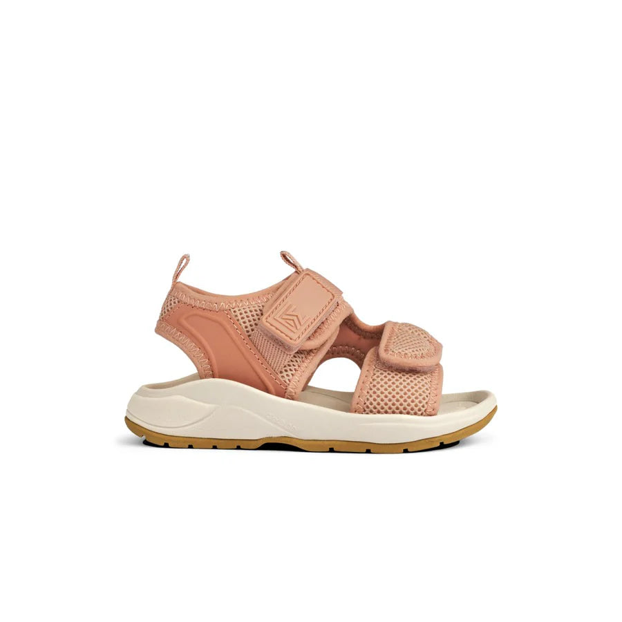 Christi mesh strap sandals - Tuscany rose multi mix