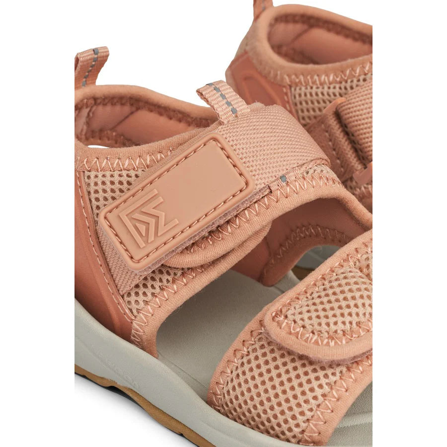 Christi mesh strap sandals - Tuscany rose multi mix