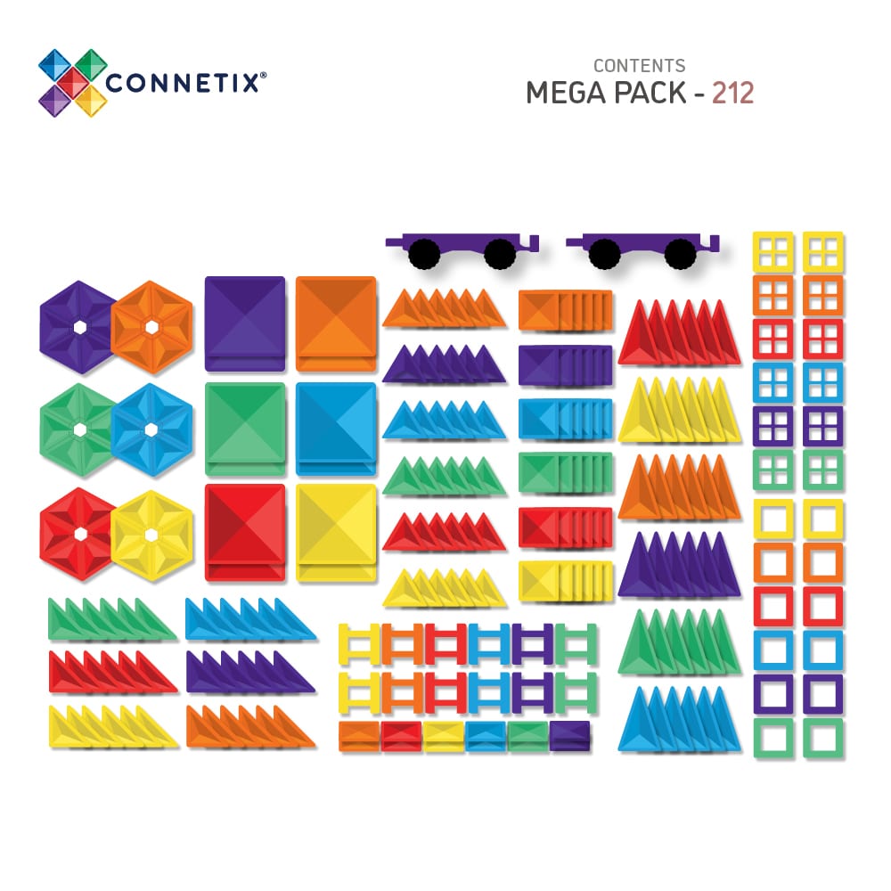 Rainbow Mega Pack 212 pc