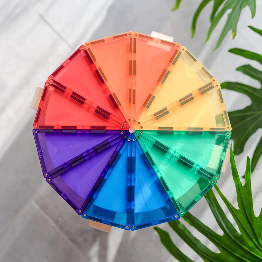 Rainbow Geometry Pack 30 pc