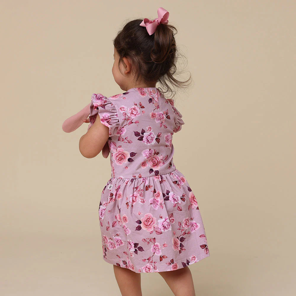 Blossom Short Sleeve Organic Dress