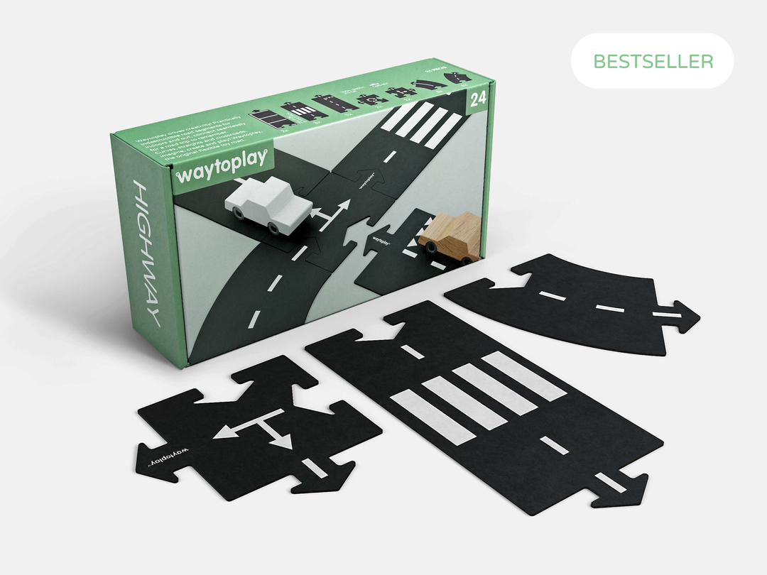 Waytoplay Highway - Large Road Set