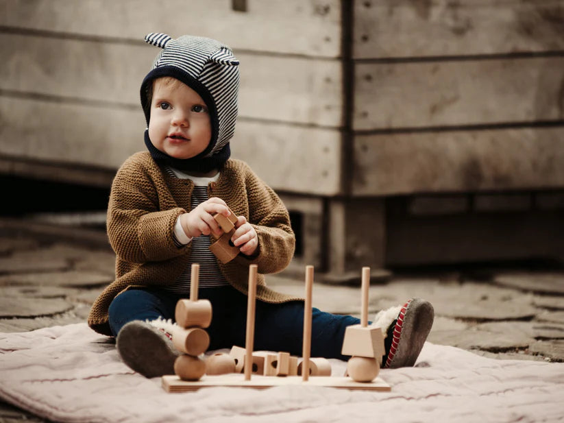Natural stacking toy XL - Montessori