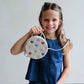 Jazzy hearts velvet bag