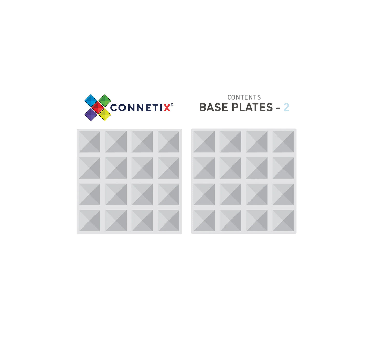 Clear Base Plate Pack 2 pc