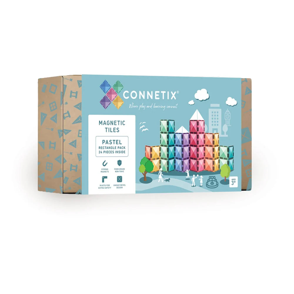 Pastel Rectangle Pack 24 pc