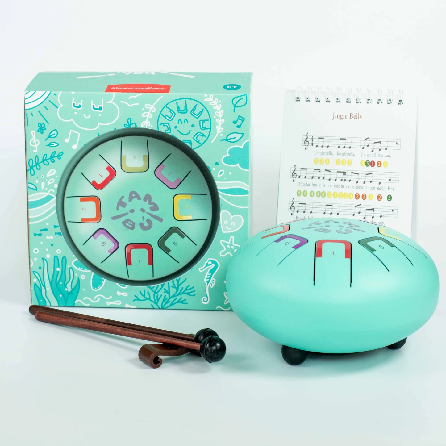 BABY TAMBÚ 6" 8 Tones  [BABY TEAL PEAL]