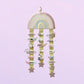 Pink rainbow wall hanger