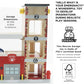 Le Toy Van Wooden Fire & Rescue Garage