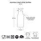 Stainless Steel Drink Bottle: Fun