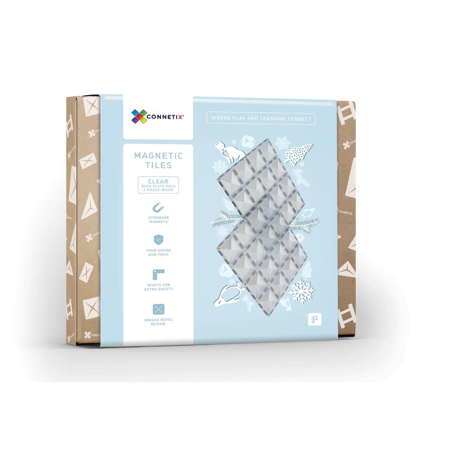 Clear Base Plate Pack 2 pc