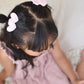 Glitter Hearts Pigtail Clip Set