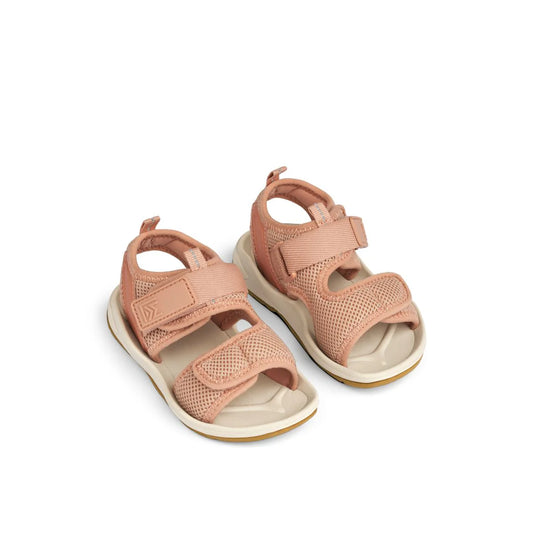 Christi mesh strap sandals - Tuscany rose multi mix