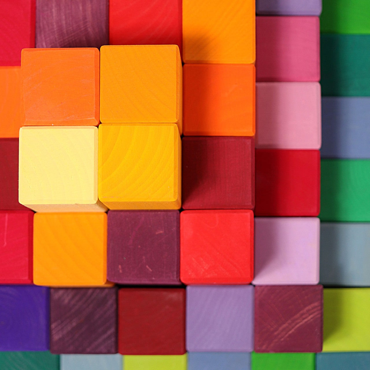 Large Stepped Pyramid - Rainbow