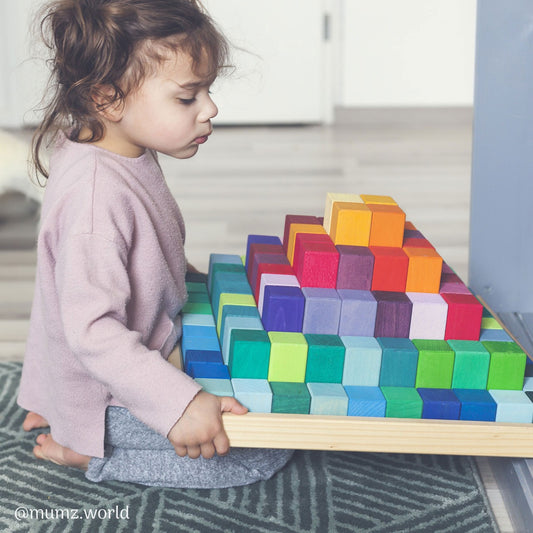 Large Stepped Pyramid - Rainbow