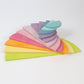 Pastel Semi Circles