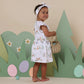 Easter Bunnies Short Sleeve Organic Dress
