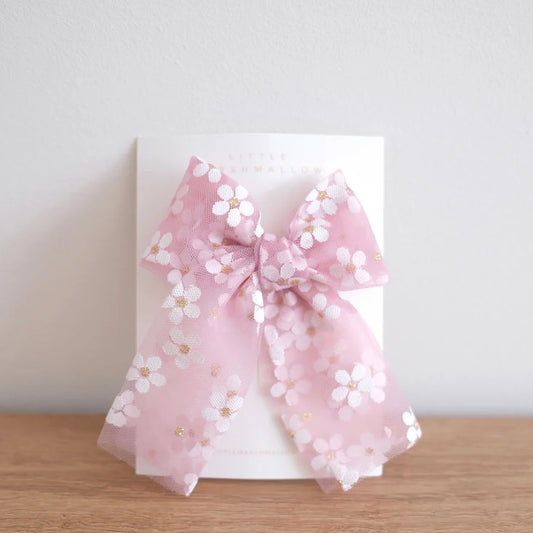 Longtail Bow // Blossom - Rosy Mauve