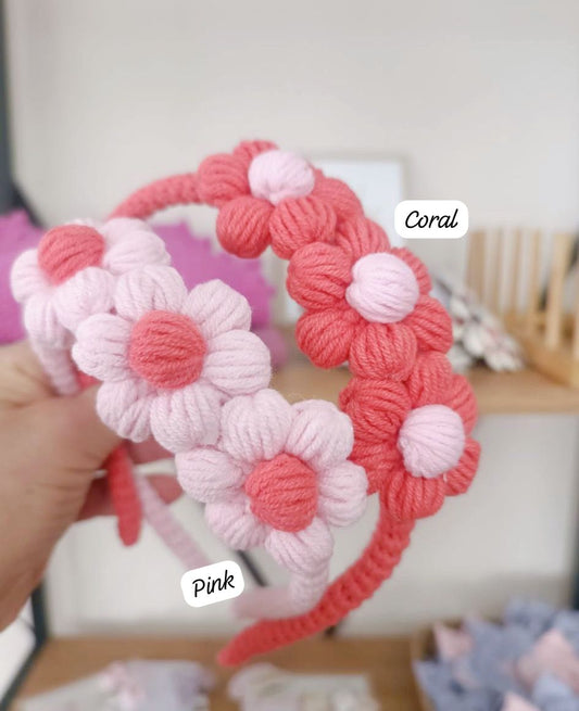 Daisy Alice Band - Pink